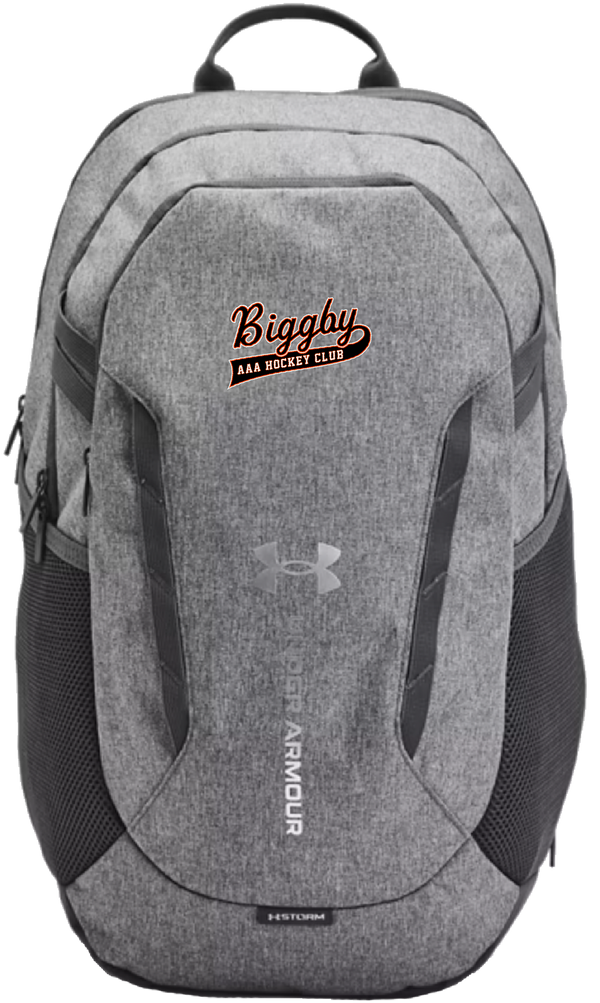 Biggby Coffee AAA UA Hustle 6.0 Team Backpack