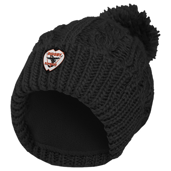 Biggby Bombers Pom Beanie