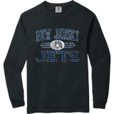 NJ Jets Heavyweight Ring Spun Long Sleeve Tee