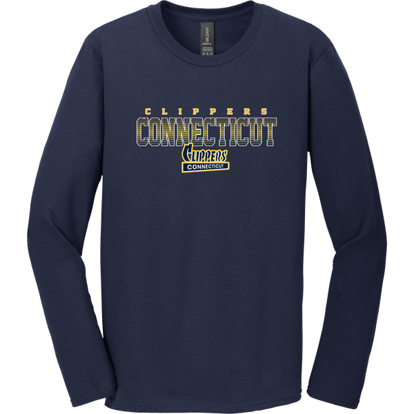 CT Clippers Softstyle Long Sleeve T-Shirt