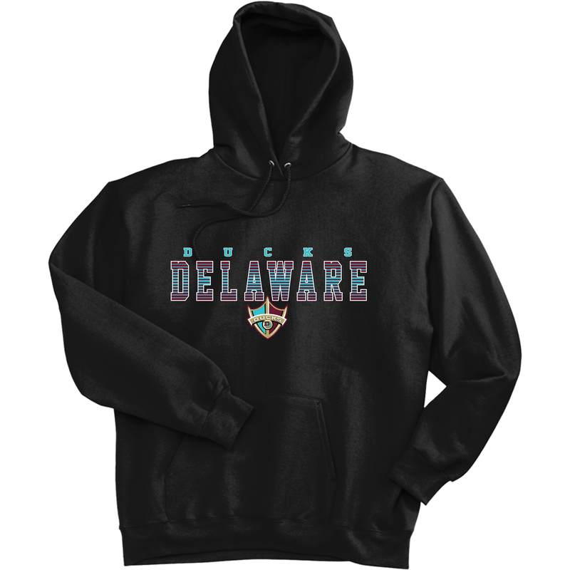 Delaware Ducks Ultimate Cotton - Pullover Hooded Sweatshirt