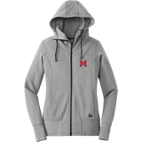 Mount St. Charles New Era Ladies Tri-Blend Fleece Full-Zip Hoodie