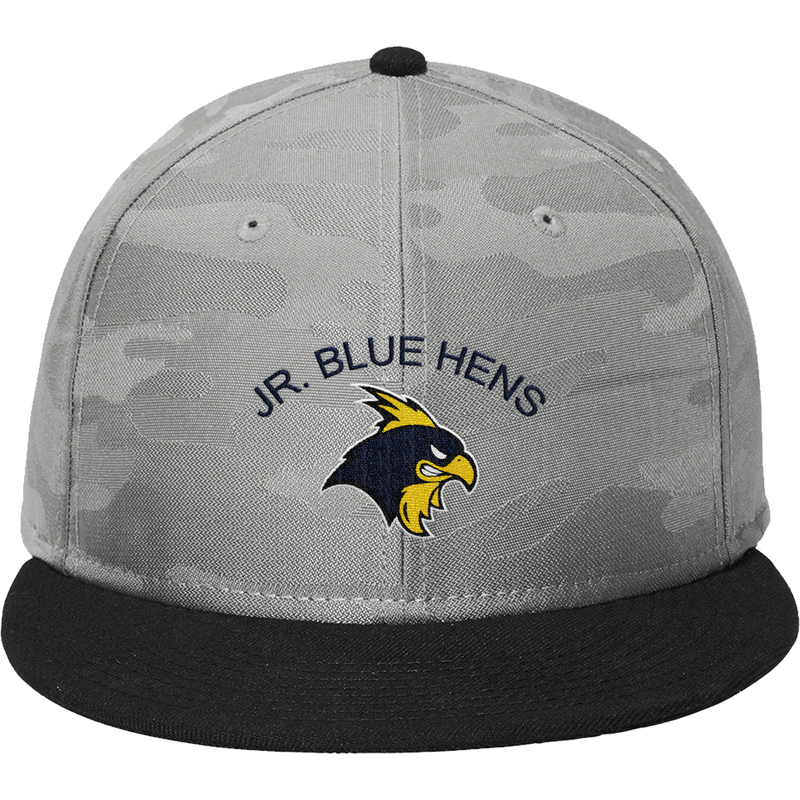 Delaware Jr. Blue Hens New Era Camo Flat Bill Snapback Cap