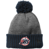 Metro Jets New Era Colorblock Cuffed Beanie