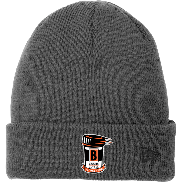 Biggby Bombers New Era PVC Speckled Beanie