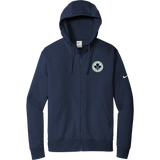 North Park Hockey Nike Club Fleece Sleeve Swoosh Full-Zip Hoodie