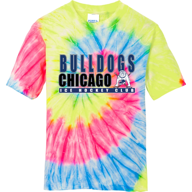 Chicago Bulldogs Youth Tie-Dye Tee