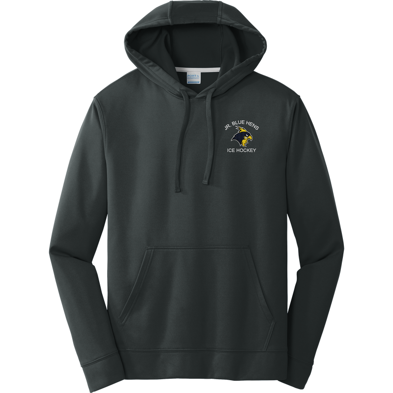 Delaware Jr. Blue Hens Performance Fleece Pullover Hooded Sweatshirt