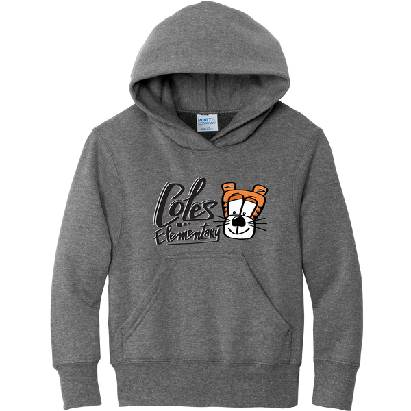 Coles Elementary Youth "Graffiti Tiger" Pullover Hooded Sweatshirt