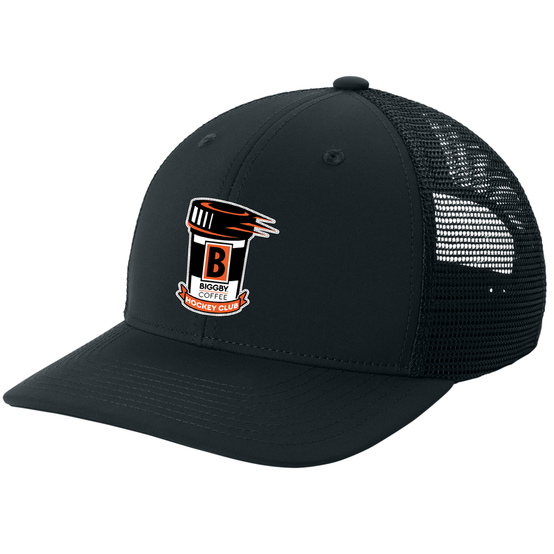 Biggby Coffee AAA Club Trucker PVC Cap