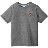 Danbury Hat Tricks Youth PosiCharge Tri-Blend Wicking Raglan Tee